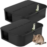 Anblak Rat Station Box with Key ensures secure placement against rodents