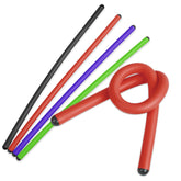 Andalus Brands Twist Rubber Ties 17-inch pack in colors for quick organization at home.