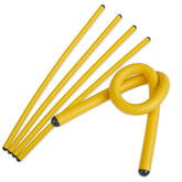 Andalus Twist yellow rubber ties pack for versatile bundling and quick organizing.