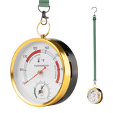 Andelov sauna thermometer hygrometer front view for precise home sauna Monitoring