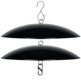 Andergi 13inch dome cover shields hummingbird feeders from rain and debris