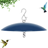andergi Bird Feeder Dome Guard blue on hook shields nectar from rain