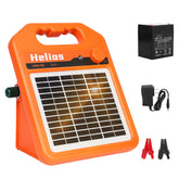 ANDMON MINI400 front view with solar panel for outdoor fencing.