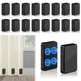 ANGAR 32-piece outdoor curtain weights offer wind resistance.