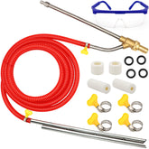Angela&Alex pressure-washer sandblasting kit main unit with hoses for rust and paint removal.