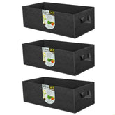 ANGELIOX 3-pack grow bags ideal for indoor or outdoor planting.
