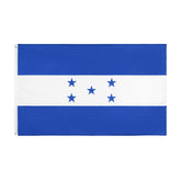 ANJOR Honduras flag 3x5ft with brass grommets for durable outdoor hanging.