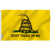 Anley Fly Breeze 3x5 flag with canvas header fluttering in light wind
