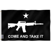 Anley Fly Breeze flag with canvas header provides sturdy outdoor mounting.