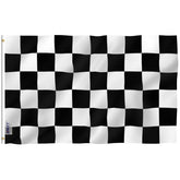 ANLEY Fly Breeze flag closeup showing brass grommets for durability.