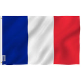ANLEY Fly Breeze France flag 3x5 for outdoor display with vivid color