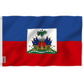 Anley Fly Breeze Haiti flag 3x5 with vivid color for outdoor display.