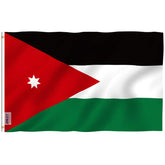 Anley Fly Breeze Jordan flag 3x5 with vivid colors for outdoor display.