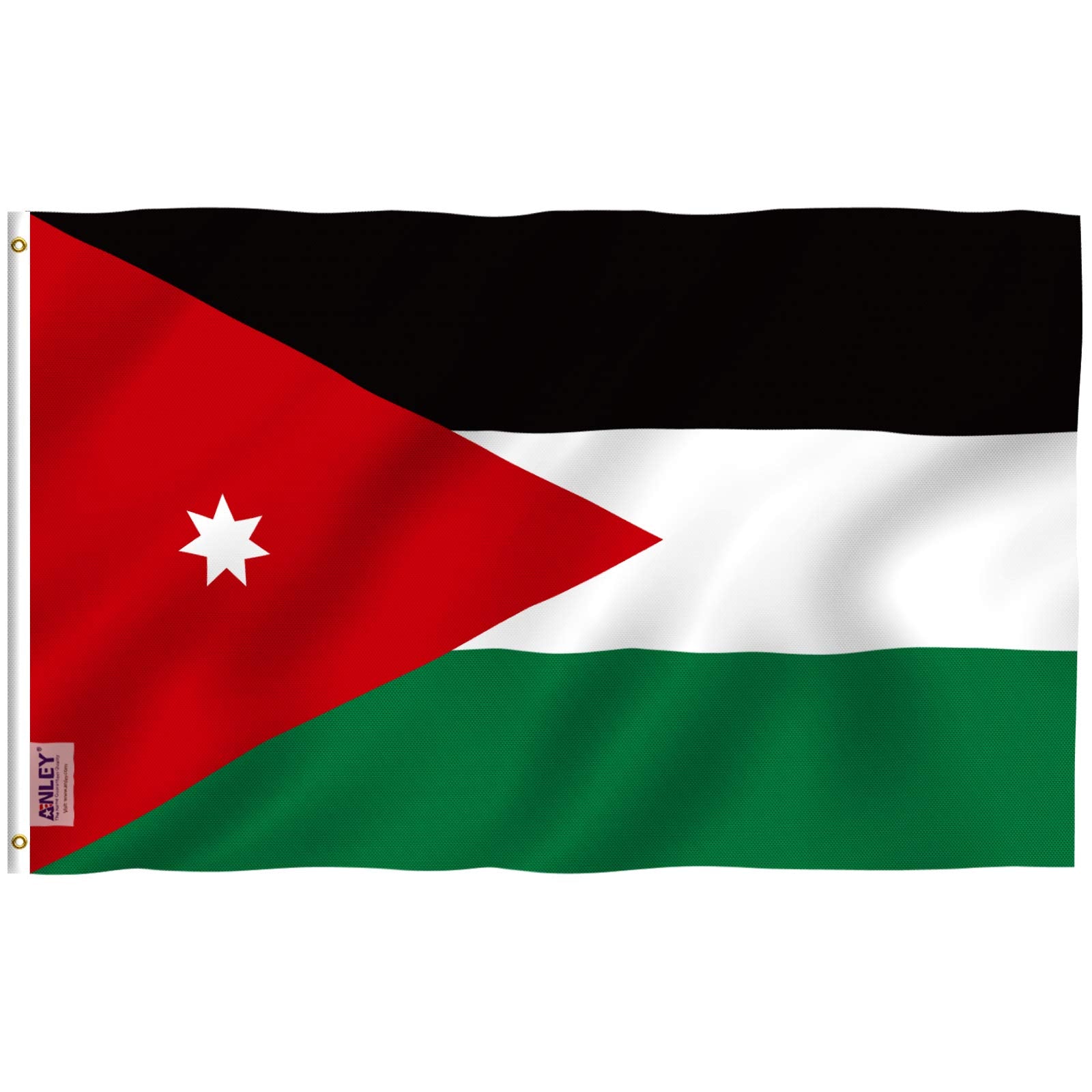 ANLEY Fly Breeze Jordan flag with bright color print for outdoor display