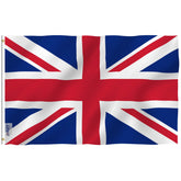 Anley Fly Breeze UK flag 3x5 ready for outdoor display with vivid color.