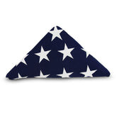 Anley memorial flag with embroidered stars for durable display