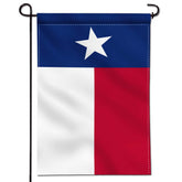 Anley Texas state garden flag front view for outdoor patriotic yard decor.