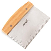 Anmarko dough cutter with stainless steel blade for precise dough portions