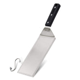 Anmarko Turner 4x8 stainless spatula with ergonomic handle for professional grilling