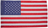 Annin Flagmakers nylon flag front view shows vibrant outdoor color for exterior displays