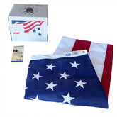 Annin Flagmakers Tough-Tex American Flag 6x10 on outdoor display.