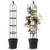 Anothera 6ft trellis for climbing plants provides strong vertical support for vines