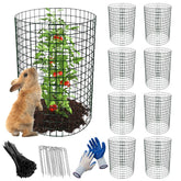Anothera plant protector panel 16x12 shields vegetables from animals while letting light and air through