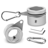 Anovo 1.25-inch flag pole ring with 360° rotation for wind-prone flags.