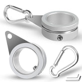 Anovo Flag Pole Ring demonstrating 360° rotation for smooth wind movement.