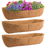 ANPHSIN 36in coco liner for window box improves water balance for healthy plants.
