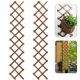 ANPHSIN Pack 2 expandable trellis panel, closed view for compact balcony decorating
