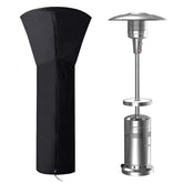 ANSTROUT patio heater cover front view shows full outdoor protection from rain.