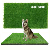 Antenat artificial grass patio 39x47 with ultra-soft blades for a realistic feel.