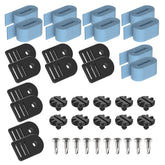 ANTOBLE tube and solar cover fastening kit package components for Feherguard rollers, ensuring quick setup.
