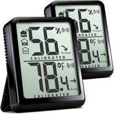 Antonki indoor hygrometer-thermometer display shows real-time room readings for comfortable living.