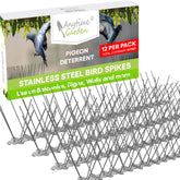Anytime Garden bird spikes provide 10ft coverage for ledges