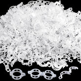 Anyumocz plant support clips pack 400pcs for tomato and vine support.
