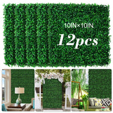 AOKIIE boxwood hedge wall panel for outdoor privacy and stylish backdrop