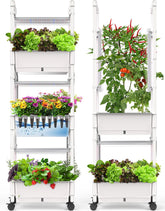 AOONEG 42Pods indoor herb garden front view for fresh herbs at home
