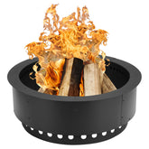 Aoodor smokeless fire ring outer 36-inch shown for large outdoor gatherings