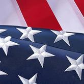 AOTAI American flag 4x6 ft front view with embroidered stars for durable outdoor display.