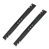 Apeixoto 131-4547-03 mulching blades for Toro 22 recycler show crisp cuts