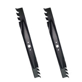 Apeixoto 942-04244 blade with serrated edge for efficient mulching.