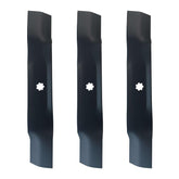 Apeixoto GX21784 blade pack for 48-inch decks with durable steel