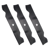 Apeixoto Z254 54-inch blade pack ready for durable lawn mowing with rust-resistant blades.