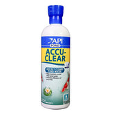 API POND ACCU-CLEAR bottle front for quick pond clarification.