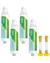 AQUA CREST garden hose filter reducing chlorine for cleaner irrigation