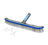 AquaAce Premium Brush close-up shows mixed nylon and stainless steel bristles for versatile cleaning.