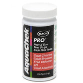 AquaChek Pro 5-Way bottle close-up for easy pool testing