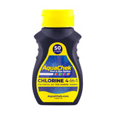 AquaChek Yellow 4-Way test-strip pack for quick, accurate pool testing.